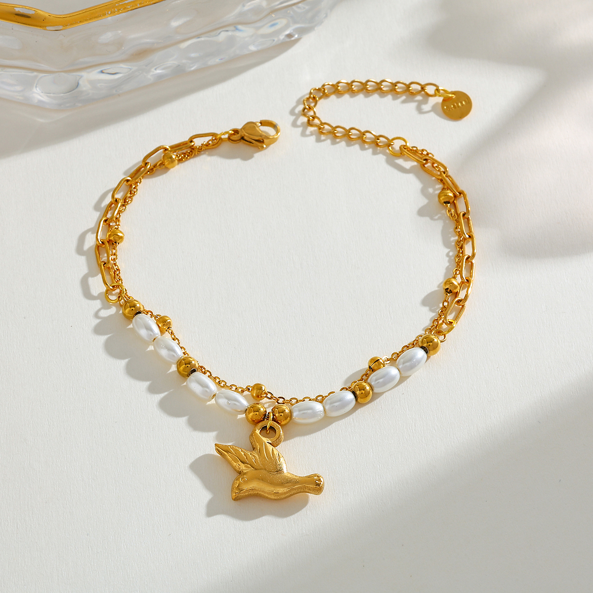 The Songbird Tiered 18K Anti Tarnish Bracelet