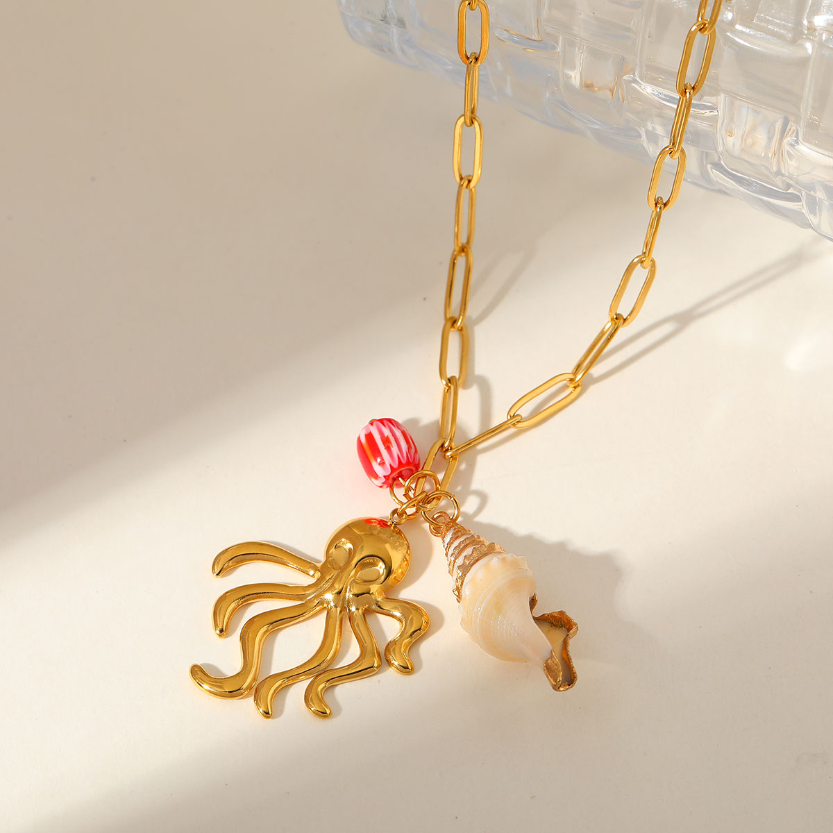 The Caspian Strand Necklace SS 304 Anti Tarnish 18K Gold Plated