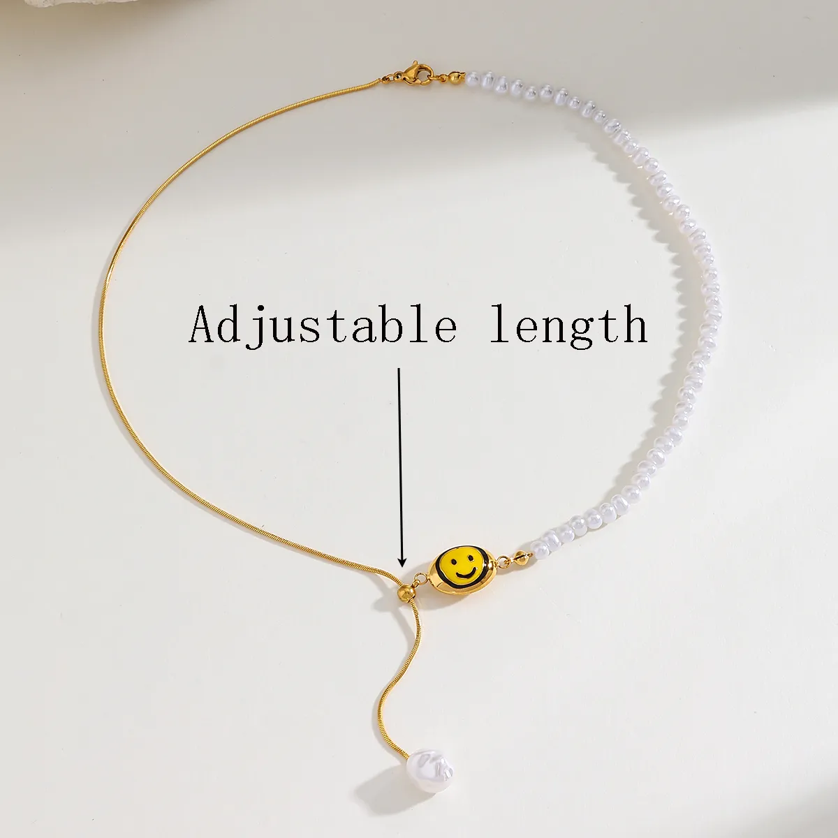 The Astral Joy Sautoir Necklace SS 304 Anti Tarnish 18K Gold Plated