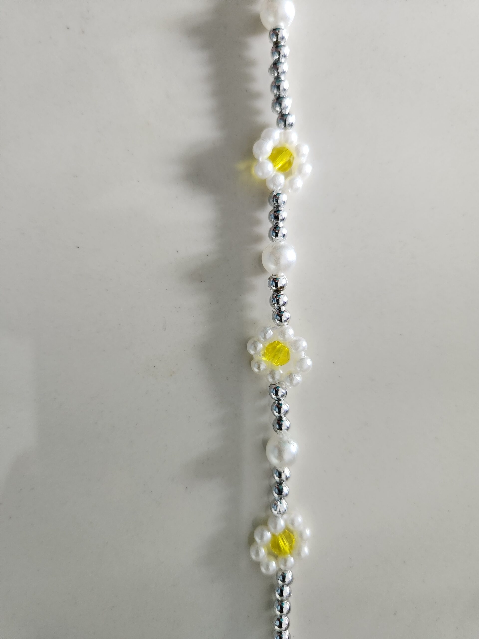 Golden Blossom Pearl Handmade Bracelet