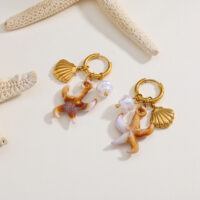 The Radiant Nereid Earrings SS 304 Anti Tarnish 18K Gold Plated